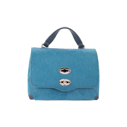 Zanellato Postina Сумка через плечо из телячьей кожи сумка женская светло-синий