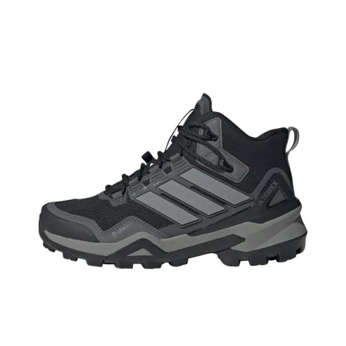 adidas Terrex Skychaser Slip Resistant Abrasion Resistant MID Топ Альпинизм Обувь Женские Черный