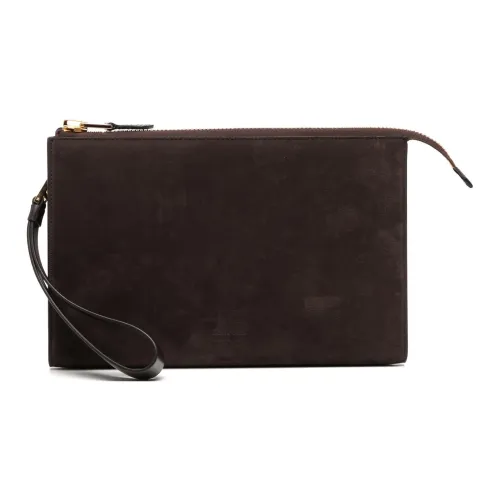 TF Телячья кожа Клатч Мужской Шоколад