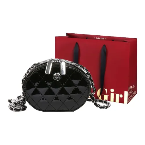 GOX ПУ (полиуретан) Сумка через плечо Мини Женская Черный Розовый Золотой Серебряный