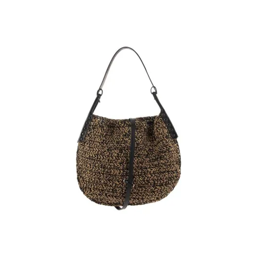 Zanellato Raffia Сумка через плечо Средняя Женская Черная