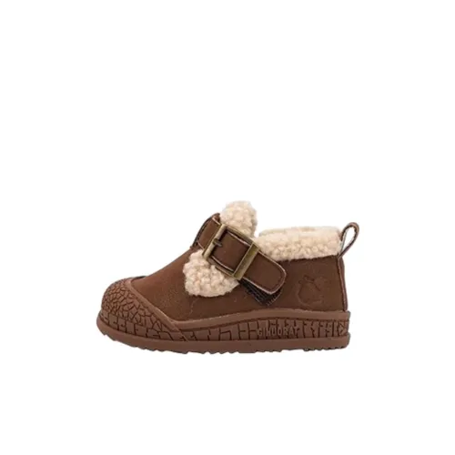 QINUOSHU Slip-resistant Thermal Low-Top Kids Lifestyle Shoes для детей 3-7 лет