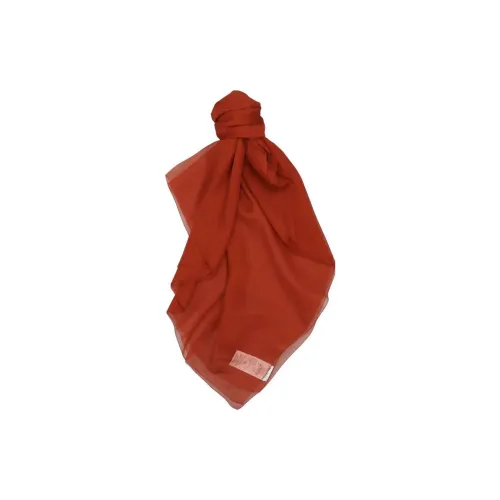 MaxMara Шелковые Шарфы Женские Красный
