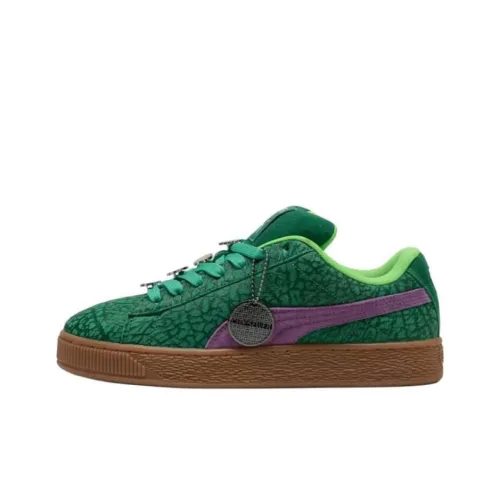 PUMA Suede XL Скейтборд Кроссовки Низкие Зеленые Мужские