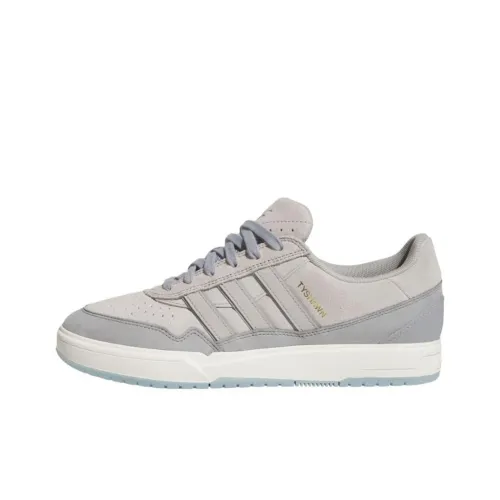 Adidas Originals Tyshawn Slip Resistant Abrasion Resistant Низкие Кроссовки для скейтбординга Унисекс Серый Белый