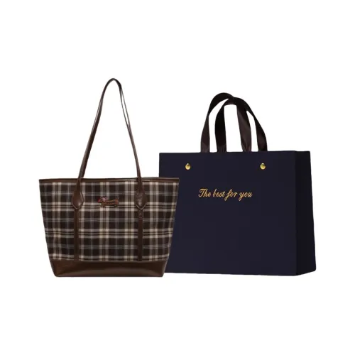 ZUONU ПУ (полиуретан) Сумка через плечо Женская Розовая с бантом Серый с синими полосами Коричневый с синими полосами