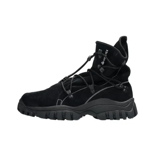 Asics Высокие Топы Повседневная Обувь Унисекс Черная