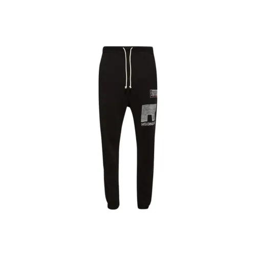 RIVINGTON Roi Rebis Черные Мужские Вязаные Спортивные Штаны