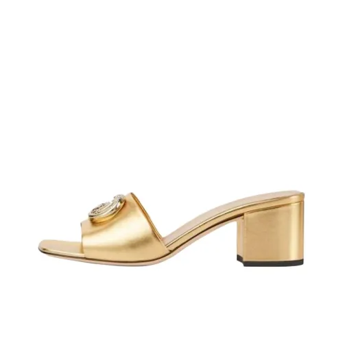 GUCCI Nojum Слипоны Женские Золотые