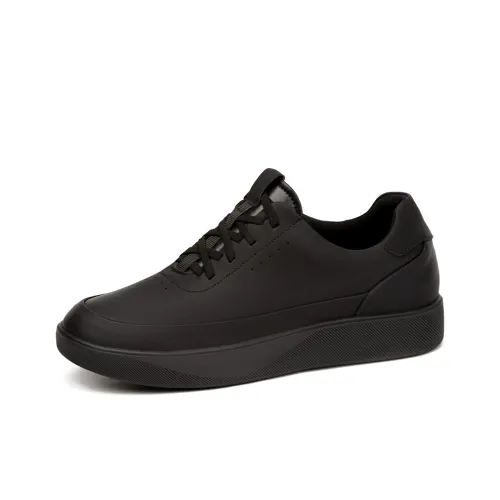 SULEGAO Низкий топ кэжуал мужской черный