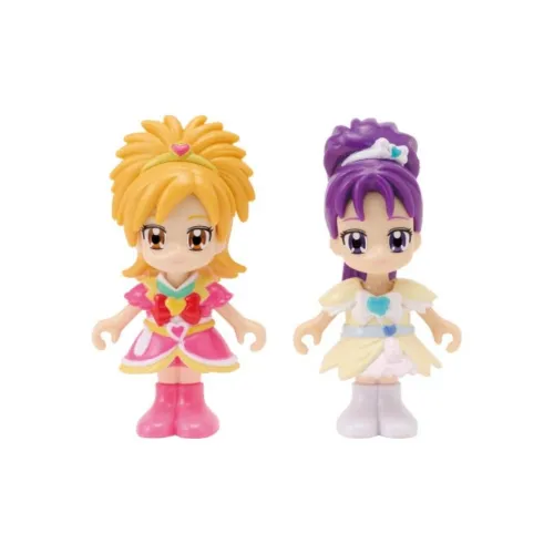 BANDAI PRETTY Cure Girlish All Stars Cure Bloom And Cure Egret Чиби Фигурки