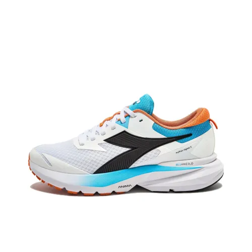 DIADORA Беговые кроссовки Low Top Белые Мужские