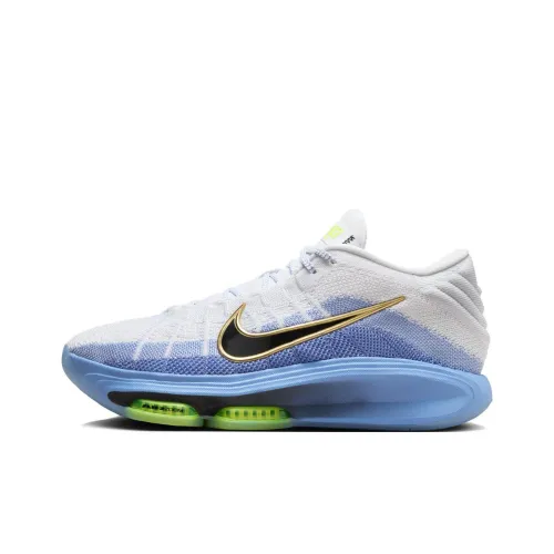 Nike G.T. Hustle 3 Баскетбольные кроссовки MID Топ Университетский красный/Белый/Ледниково-голубой/Обсидиан Мужской