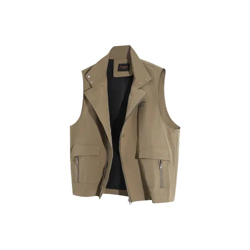 WANCHAO CP Жилет Унисекс Темный Хаки