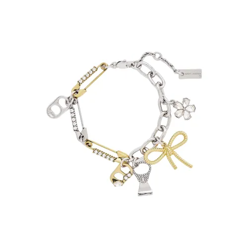 MARC JACOBS Стекло Камень Браслеты Женские Серебристый