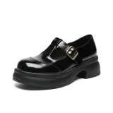 Чёрный французский вырез - JF201