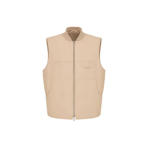 DIOR Бежевый Мужской Жилеты