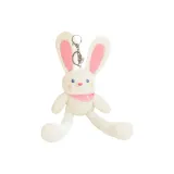 Белый с розовыми ушами