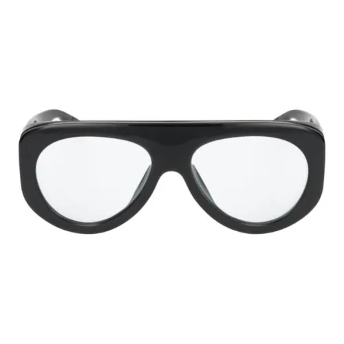 Bottega Veneta Литьевые Авиатор Оправы для очков Женские Черный