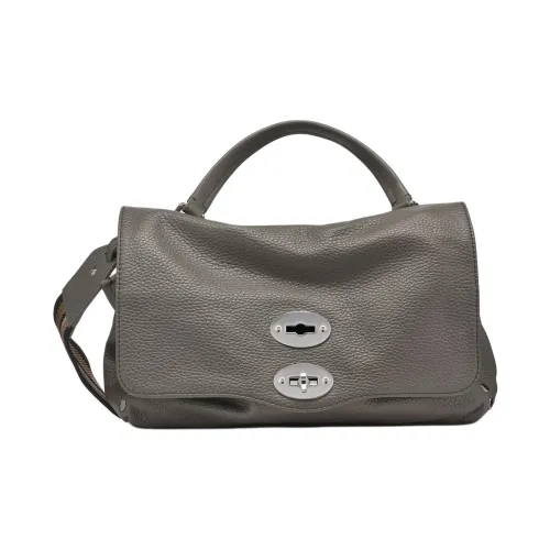 Zanellato Postina Кожа Сумка через плечо Сумка Маленькая Женская Тауповая