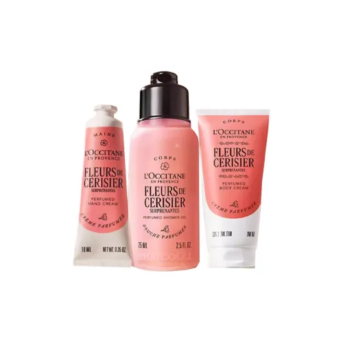 L'OCCITANE Вишневый цветок Dream Sample Care Kit Увлажняющий