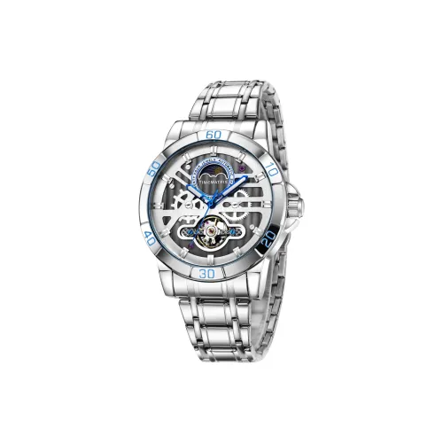 TIMEMATRIX Автоматический Механический Механизм Мужские Часы 43 мм Серебряный