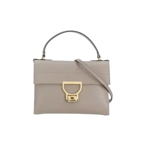 COCCINELLE Сумка через плечо из кожи мини-сумка для женщин цвет тауп