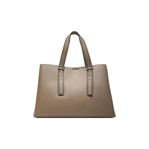 ARMANI EXCHANGEAE Кожа Тоут Сумка Сумка для покупок Сумка Женская Тауповая