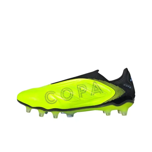 Adidas Copa Pure 3 Slip-Resistant Abrasion-Resistant Football Cleats Unisex Neon Yellow Adidas Copa Pure 3 Противоскользящие устойчивые к истиранию футбольные бутсы унисекс неоново-желтые