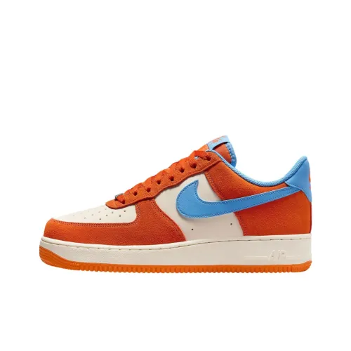 Nike Air Force 1 Slip-Resistant и Breathable Low-Top Скейтбординг Кроссовки Мужские Orange