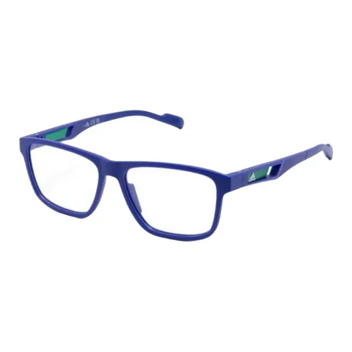 Adidas Ацетатные квадратные оправы для очков Мужские Синие