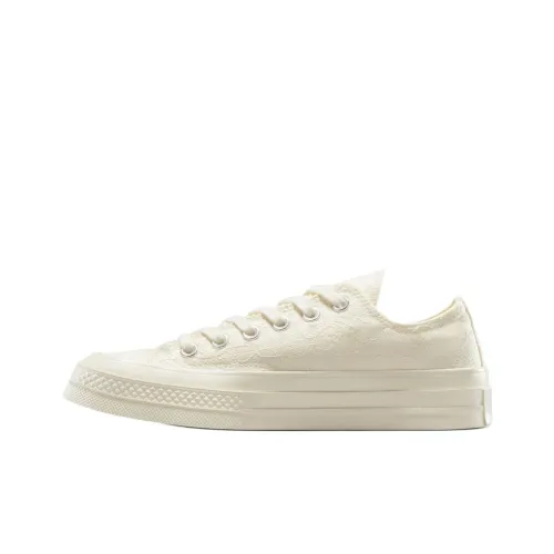 Converse Chuck 70 Устойчивые к истиранию амортизаторы Низкие кеды Женские Белые