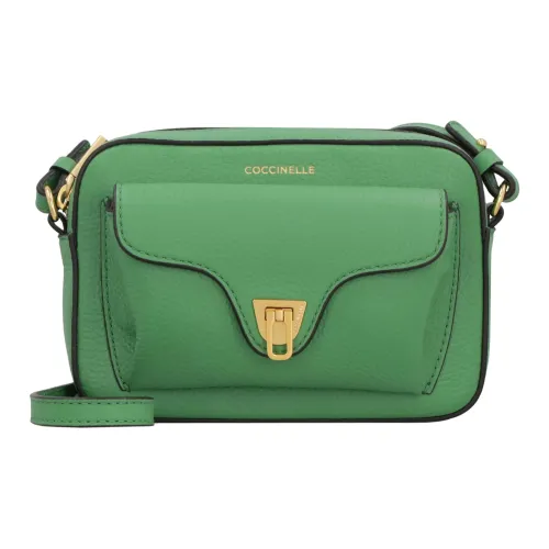COCCINELLE Beat Коровья кожа Сумка через плечо Сумка на плечо Мини Женская Зеленая