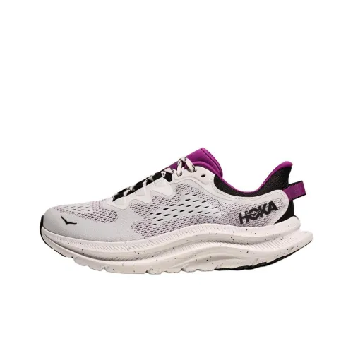 HOKA ONE ONE KAWANA 2 Противоскользящий Устойчивый к истиранию Низкий Топ Повседневные Беговые кроссовки Женские Белые