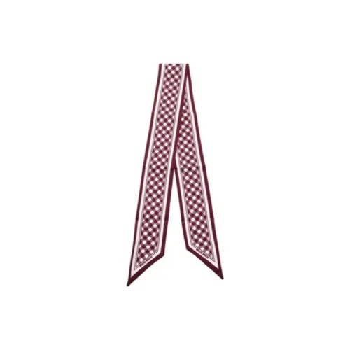 MIU MIU Шелковые шарфы Женские Красный