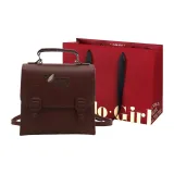 Коричневый + Элегантная сумка для покупок