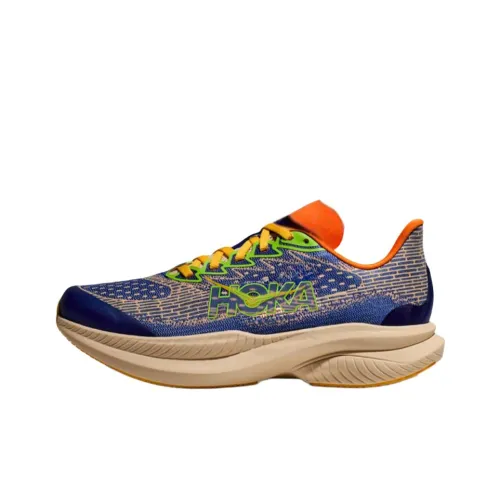 HOKA ONE ONE MACH 6 Детская беговая обувь Низкий топ Синий Школьный возраст