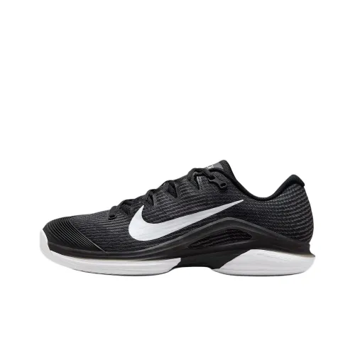 Nike Vapor 12 Амортизация Поддержка Легкий Низкий Топ Кроссовки для тенниса Мужской Черный Белый