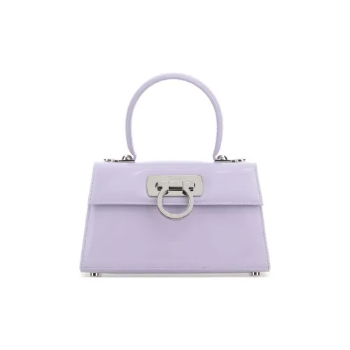 FERRAGAMO Телячья кожа Сумка через плечо Сумка Mini Женская Фиолетовая