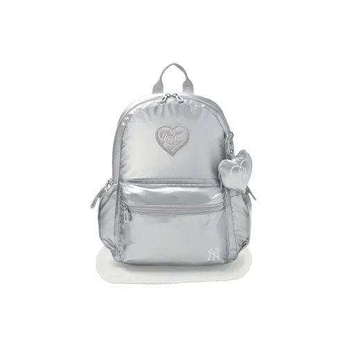 MLB Нейлон Рюкзак Женская Серебряная