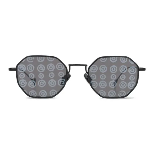 EYEPETIZER Стальные Нерегулярные Форма Солнцезащитные Очки Женские Черные