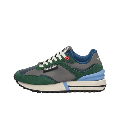 VERSACE JEANS COUTURE Низкий топ повседневный мужской зеленый