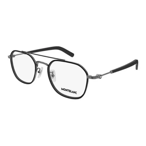 MONTBLANC Металл Овал Оправы для очков Унисекс Многоцветные