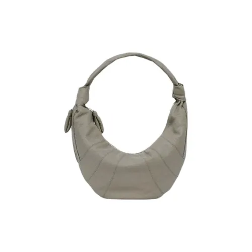 Lemaire Коровья кожа Круассан Сумка Круассан Сумка Круассан Сумка Сумка через плечо Сумка Женская Светло-зеленая