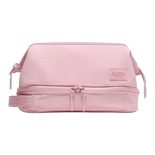 lululemon Полиэстер Путешествие Сумка для хранения Женская Розовая