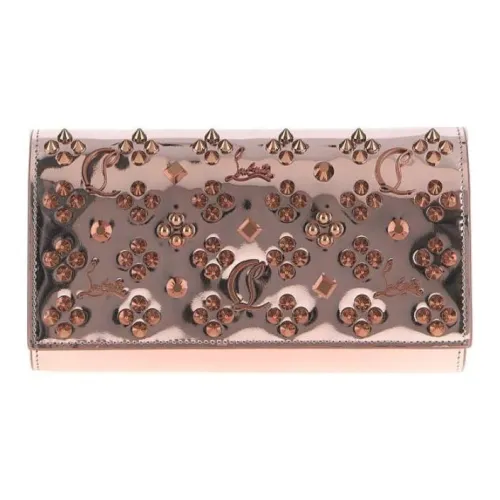 CL Телячья кожа Сумка через плечо Кошелек Женские Металлик