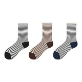 Белый, Черный + Бежевый, Кофейный, Молочно-белый, Синий (3 упаковки)