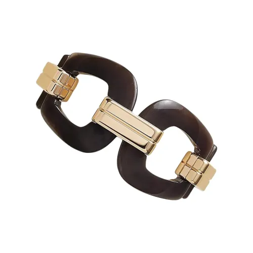 HERMES Металл Кератин Браслеты Женские Коричневый