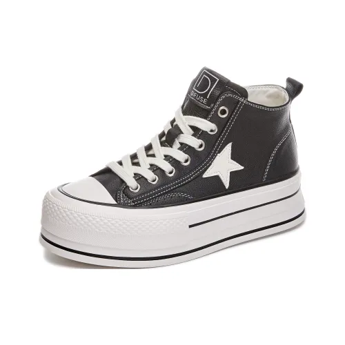 D Fuse SCANDINAVIA MID Топ Скейтборд Кроссовки Женские