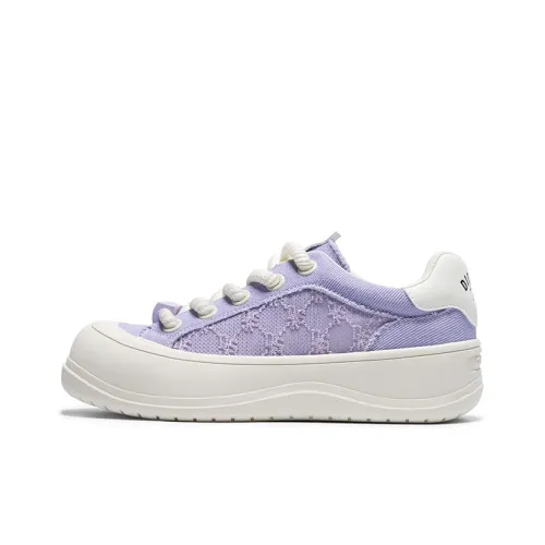 Dickies Low Top Canvas Shoes Purple Women's